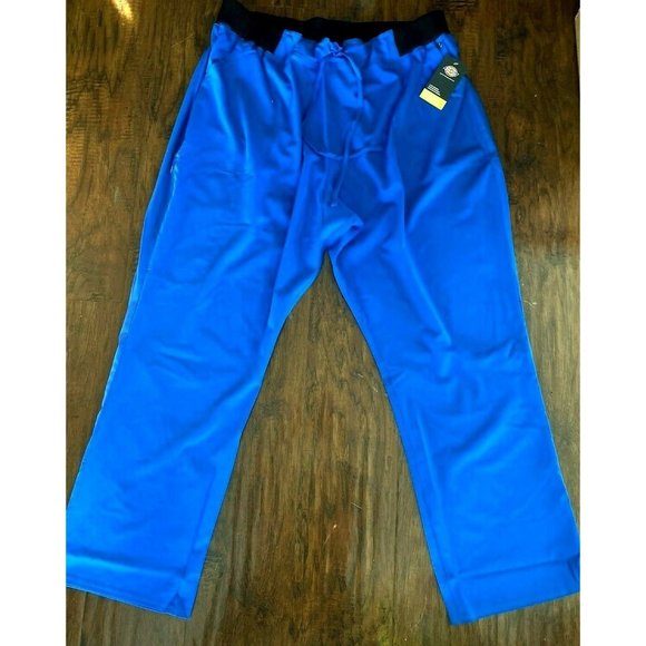Dickies Pants - 3X Blue Scrubs Stretch Medical Dickies Nurse Pants
